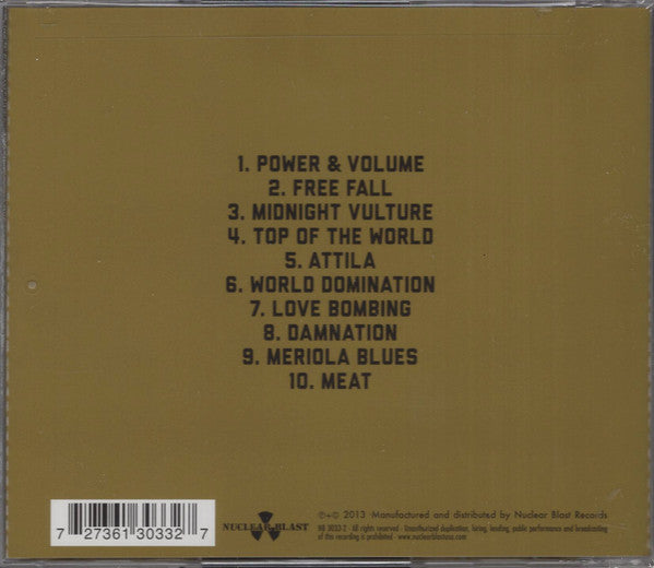 Free Fall Record USED CD - Free Fall – Power & Volume – Encore Records Ltd