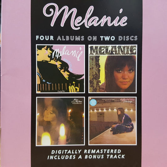 USED 2CD - Melanie – Born To Be / Melanie / Candles In The Rain / Leftover Wine