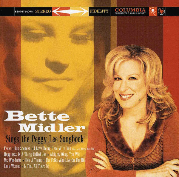 USED CD - Bette Midler – Sings The Peggy Lee Songbook