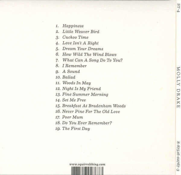 USED CD - Molly Drake – Molly Drake