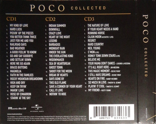 USED 3CD - Poco – Collected