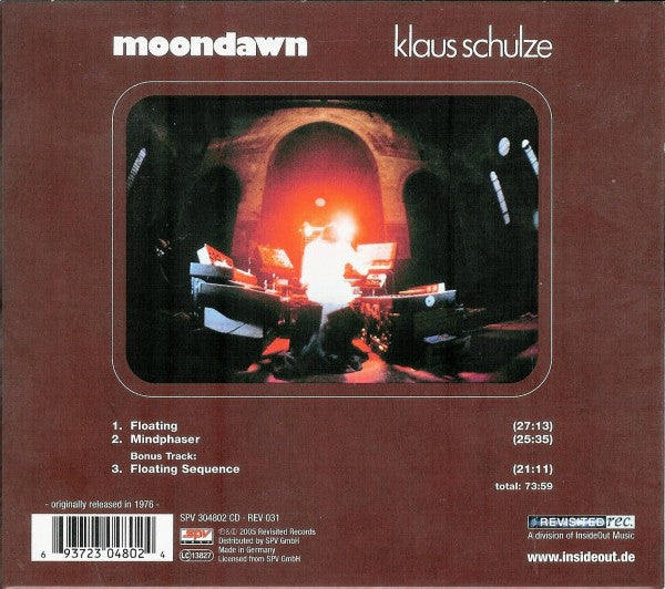 USED CD - Klaus Schulze – Moondawn