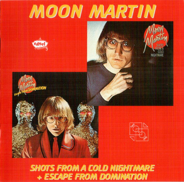 USED CD - Moon Martin – Shots From A Cold Nightmare + Escape From Domination