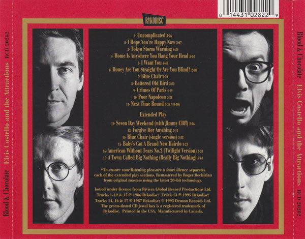USED CD - Elvis Costello - Blood & Chocolate