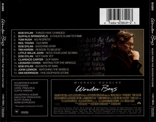 USED CD - Various – Wonder Boys (Music From The Motion Picture)