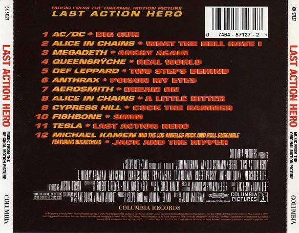 USED CD - Various – Last Action Hero (Music From The Original Motion Picture)