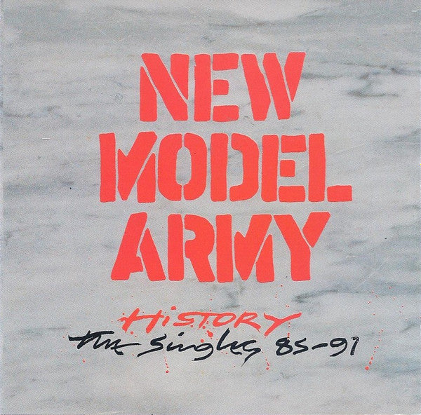 USED CD - New Model Army – History (The Singles 85-91)