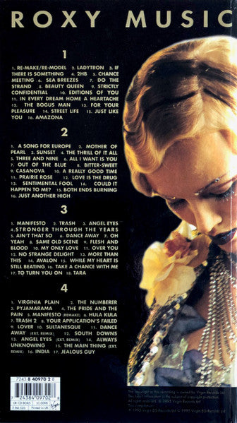USED 4CD - Roxy Music – The Thrill Of It All