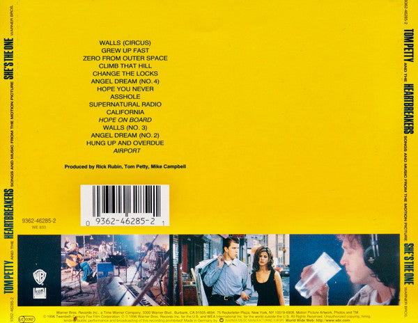 USED CD - Tom Petty And The Heartbreakers – She's The One - Songs And Music From The Motion Picture