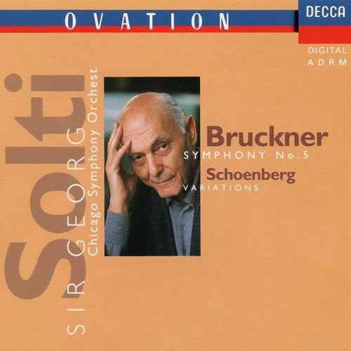 USED 2CD - Sir Georg Solti, Chicago Symphony Orchestra, Bruckner, Schoenberg – Symphony No.5 / Variations