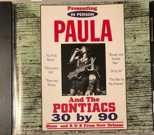 USED CD - Paula And The Pontiacs – 30 By 90