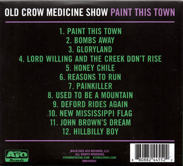 CD - Old Crow Medicine Show – Paint This Town