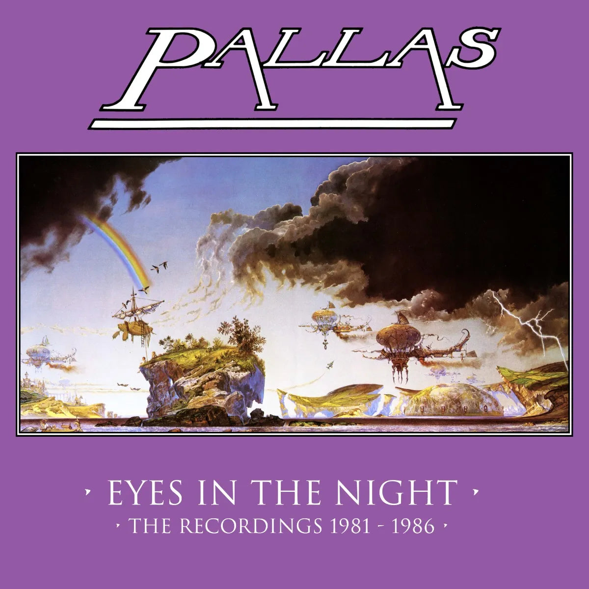 6CD/BluRay - Pallas: Eyes in the Night – The Recordings 1981 - 1986