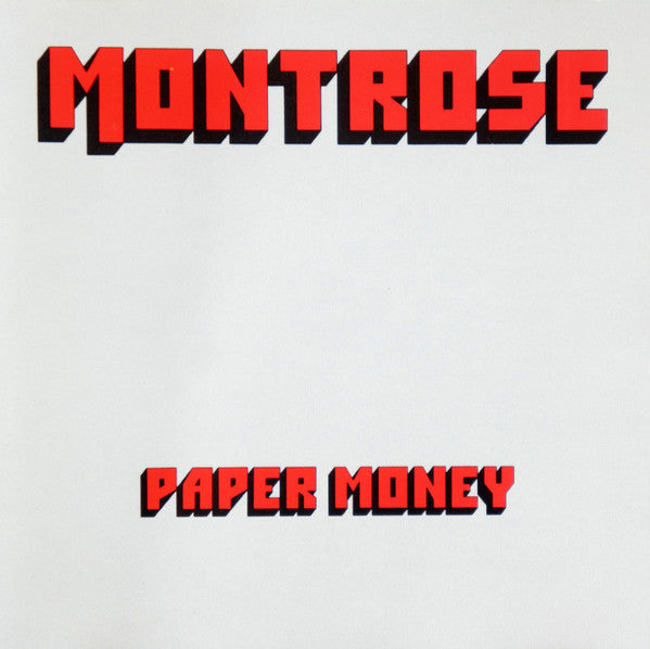 USED CD - Montrose – Paper Money