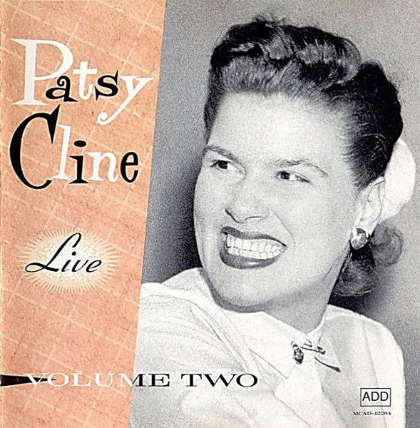 USED CD - Patsy Cline – Live Volume Two