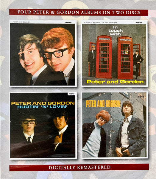 USED 2CD - Peter & Gordon – Peter And Gordon / In Touch With Peter And Gordon / Hurtin' 'N' Lovin' / Peter And Gordon