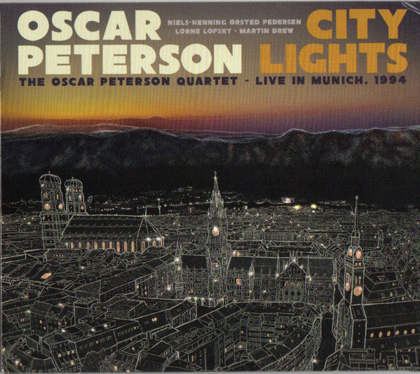 CD - Oscar Peterson – City Lights: The Oscar Peterson Quartet - Live In Munich, 1994