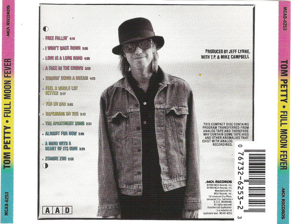 USED CD - Tom Petty – Full Moon Fever