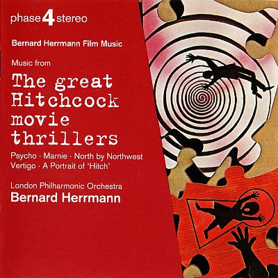 USED CD - Bernard Herrmann, London Philharmonic Orchestra – Music From The Great Hitchcock Movie Thrillers