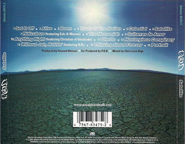 USED CD - P.O.D. – Satellite