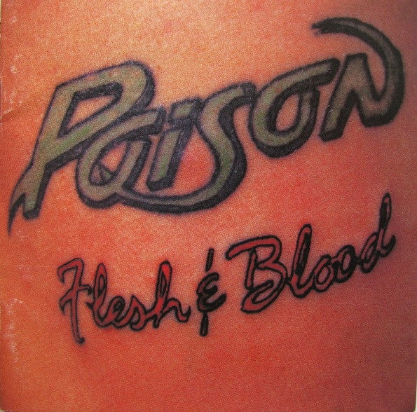 USED CD - Poison – Flesh & Blood