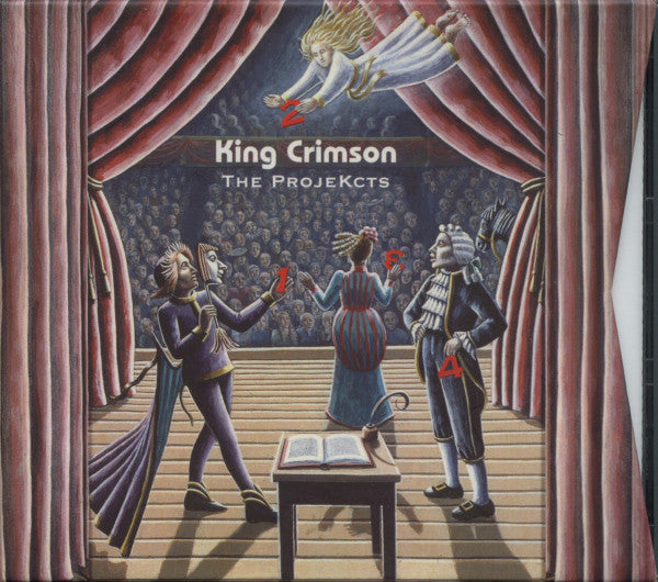 USED 4CD - King Crimson – The ProjeKcts