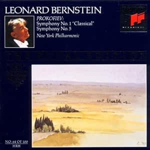 USED CD - Leonard Bernstein, Sergei Prokofiev, New York Philharmonic – Symphony No.1 "Classical"; Symphony No. 5