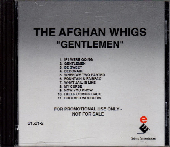 USED CD - The Afghan Whigs – Gentlemen (Advance Promo)