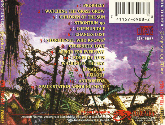 USED CD - Nik Turner – Prophets Of Time