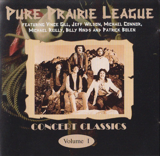 USED CD - Pure Prairie League – Concert Classics Volume 1