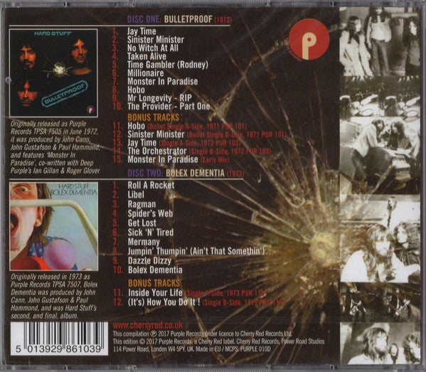 USED 2CD - Hard Stuff – The Complete Purple Records Anthology 1971 - 1973