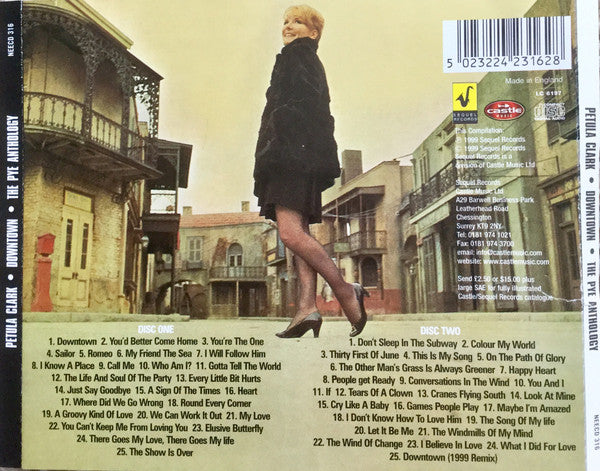 USED 2CD - Petula Clark – Downtown - The Pye Anthology