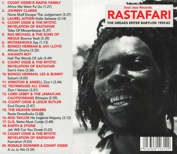 USED CD - Various – Rastafari (The Dreads Enter Babylon 1955-83)