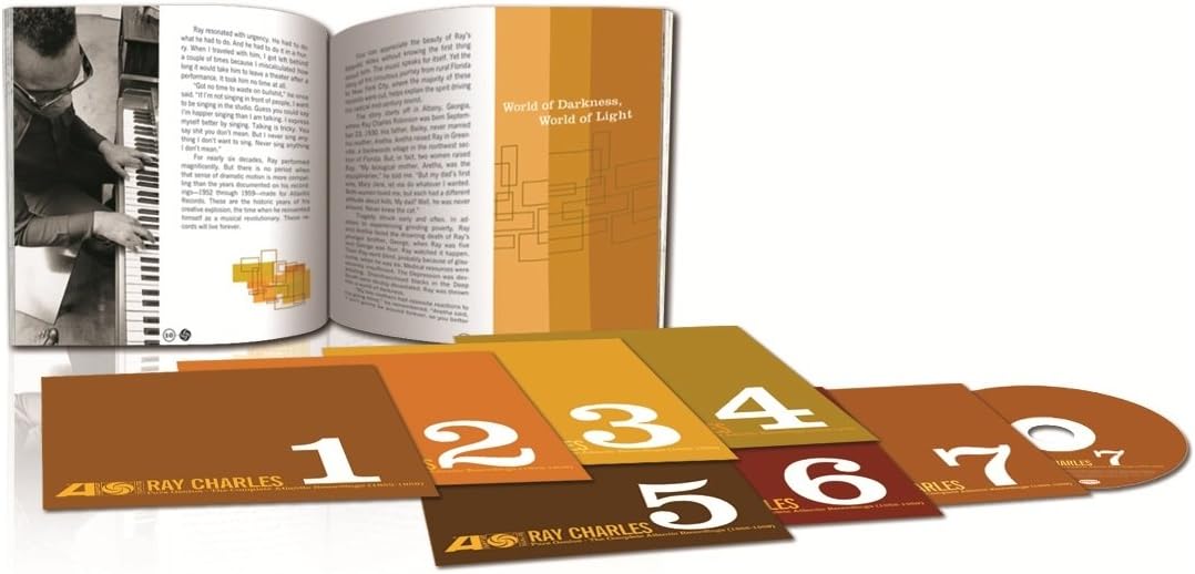 USED 7CD - Ray Charles – Pure Genius - The Complete Atlantic Recordings (1952-1959)