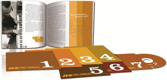 USED 7CD - Ray Charles – Pure Genius - The Complete Atlantic Recordings (1952-1959)
