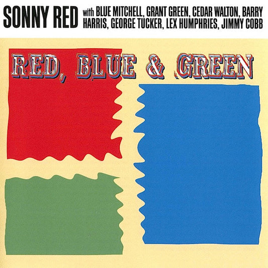 CD - Sonny Red – Red, Blue & Green
