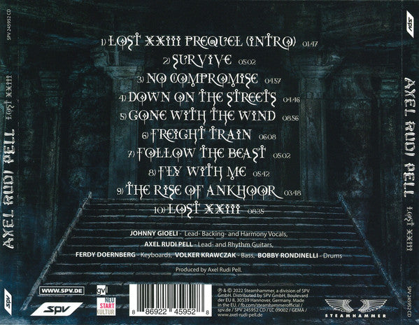 CD - Axel Rudi Pell – Lost XXIII