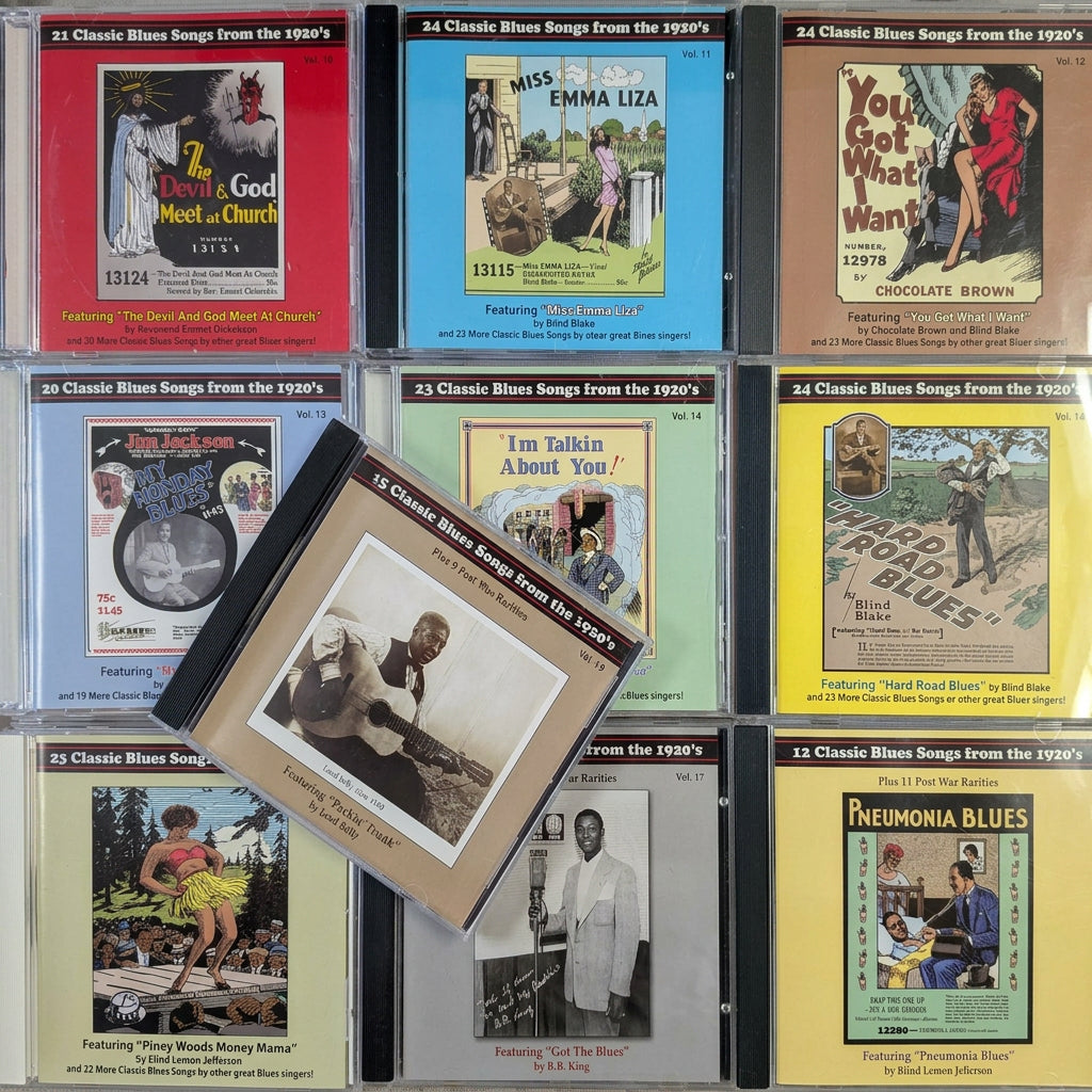19 CD - Classic Blues Songs From The 1920's - Almost Complete Collection