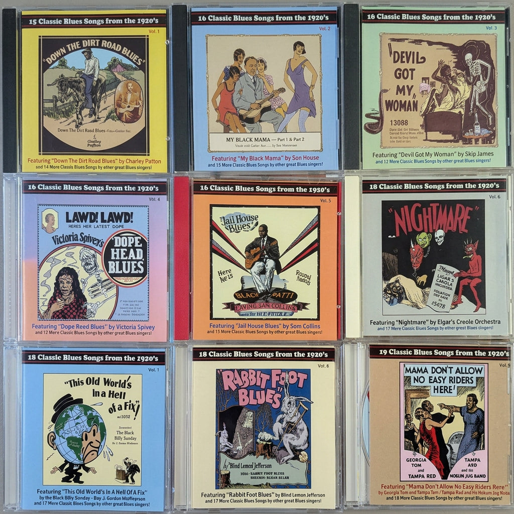 19 CD - Classic Blues Songs From The 1920's - Almost Complete Collection
