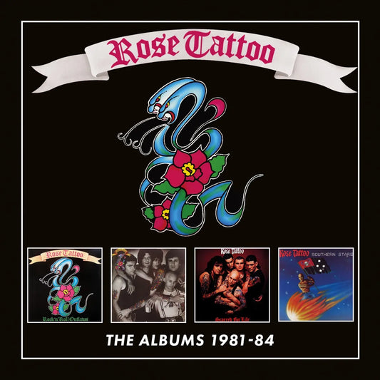 4CD - Rose Tattoo - The Albums 1981-84