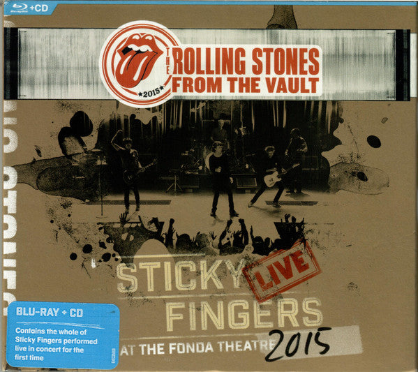 2CD/BLU - The Rolling Stones – Sticky Fingers Live At The Fonda Theatre 2015