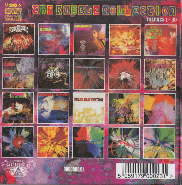 USED 20CD - Various – The Rubble Collection Volumes 1 - 20