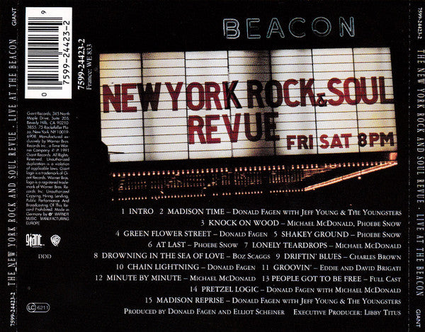 USED CD - The New York Rock And Soul Revue – Live At The Beacon