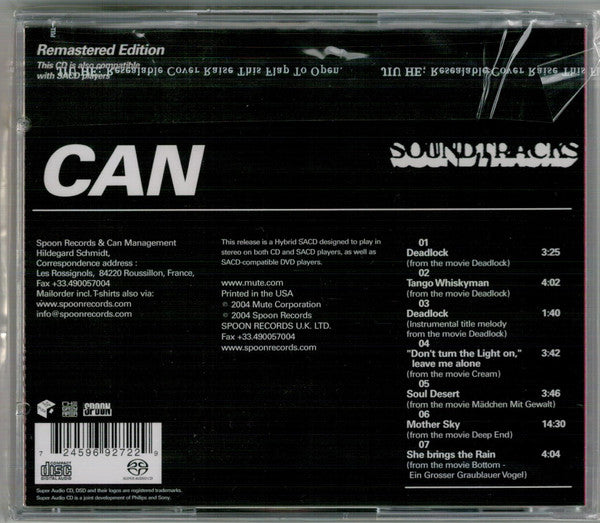 USED SACD - Can – Soundtracks