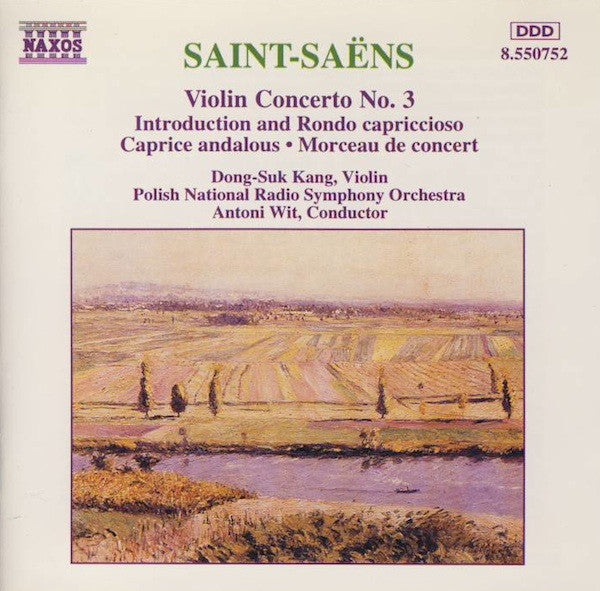 USED CD - Saint-Saëns, Dong-Suk Kang, Polish National Radio Symphony Orchestra, Antoni Wit – Violin Concerto No. 3 • Introduction And Rondo Capriccioso • Caprice Andalous • Morceau De Concert