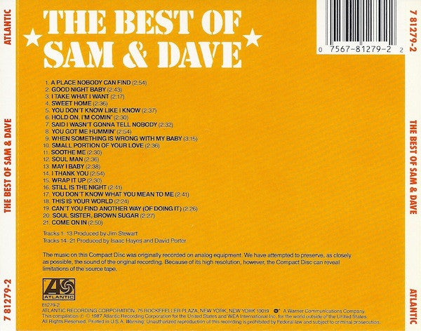 USED CD - Sam & Dave – The Best Of Sam & Dave