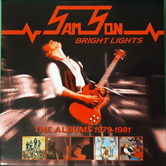 USED 5CD - Samson – Bright Lights The Albums 1979-1981