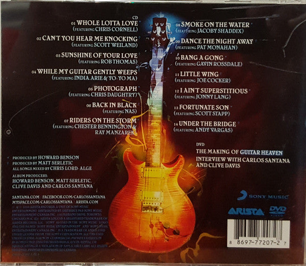 USED CD/DVD - Santana – Guitar Heaven: The Greatest Guitar Classics Of All Time