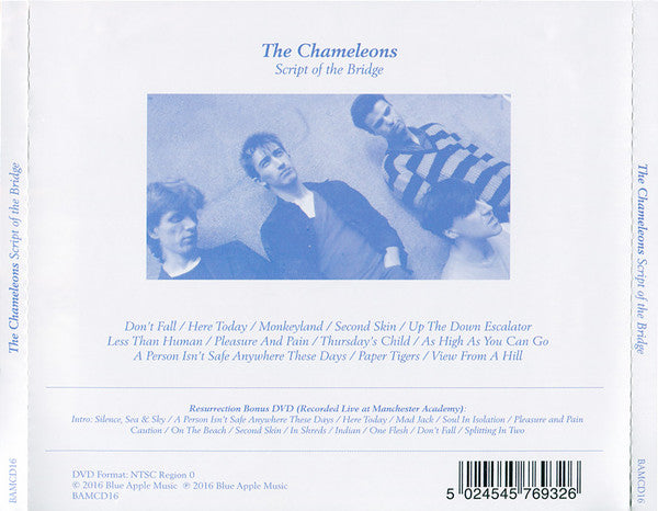CD/DVD - The Chameleons – Script Of The Bridge