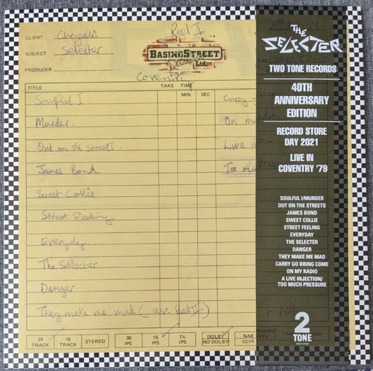 LP - The Selecter – Live In Coventry '79